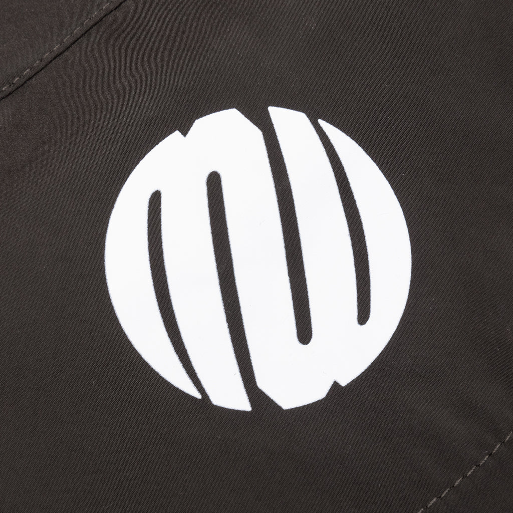 Short Sleeve Paneled Wind Shirt - Black/Navy - Image 4