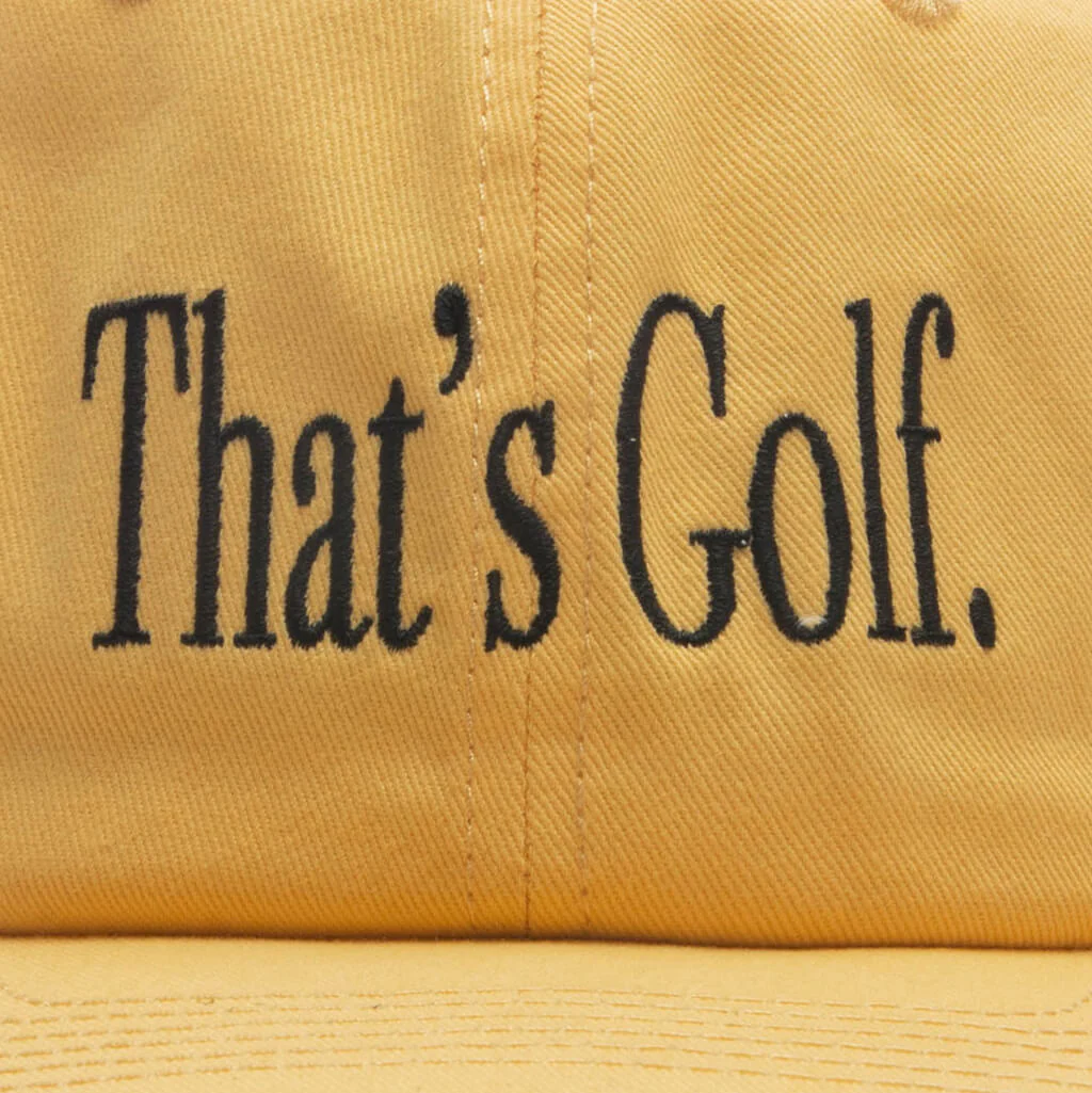 That’s Golf Dad Hat - Yellow - Image 2