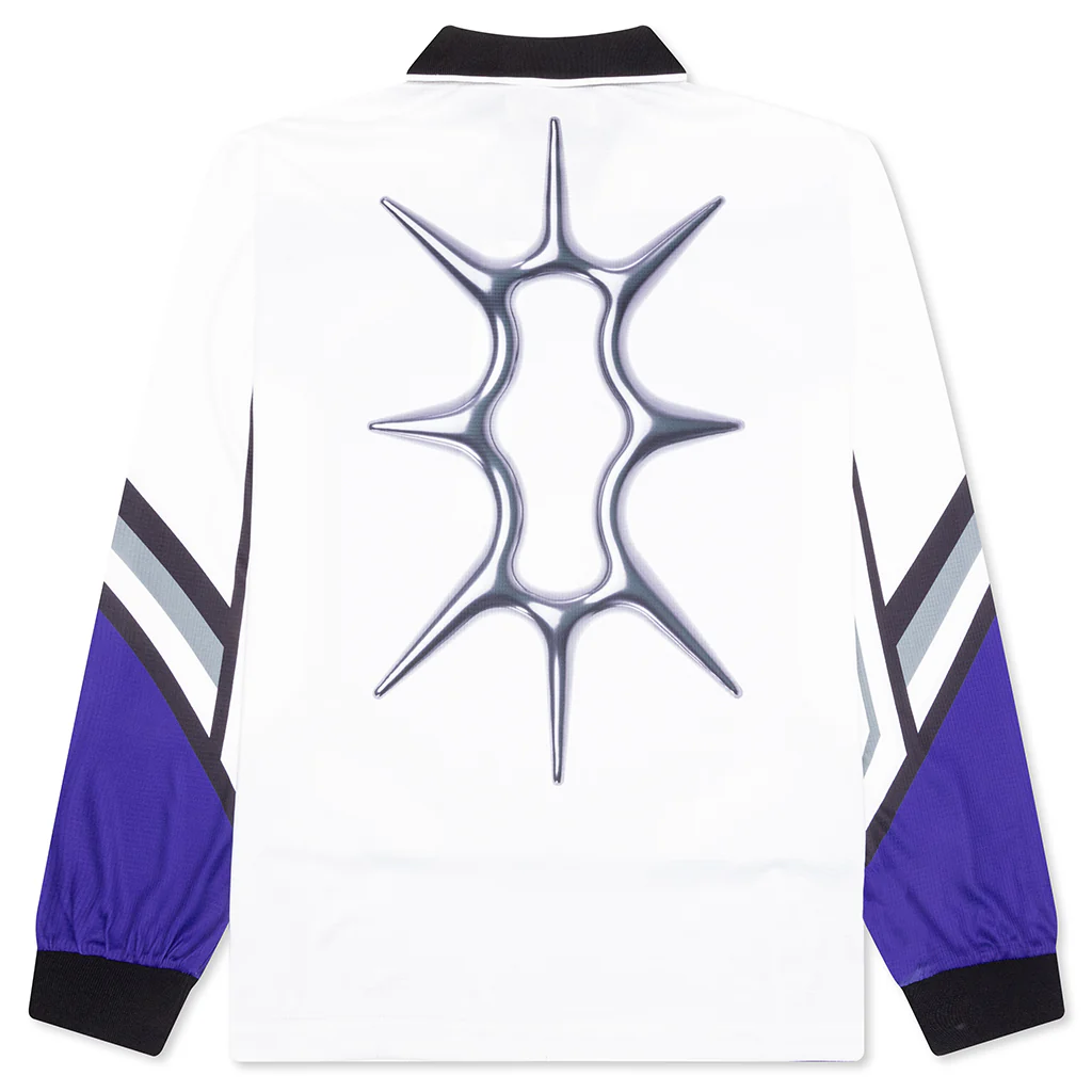 X-Games L/S Jersey - White/Blurple - Image 2