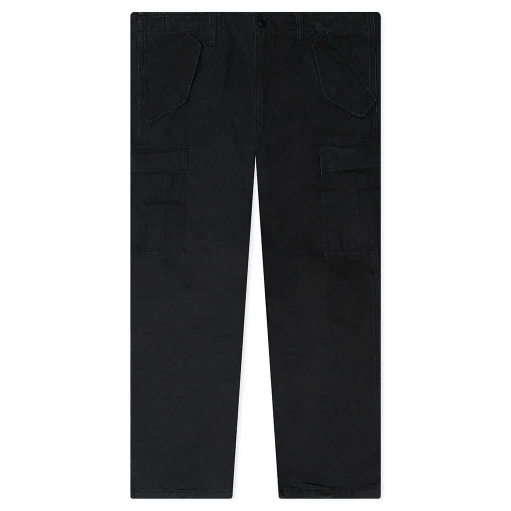 Military Cargo Pant Ripstop - Black