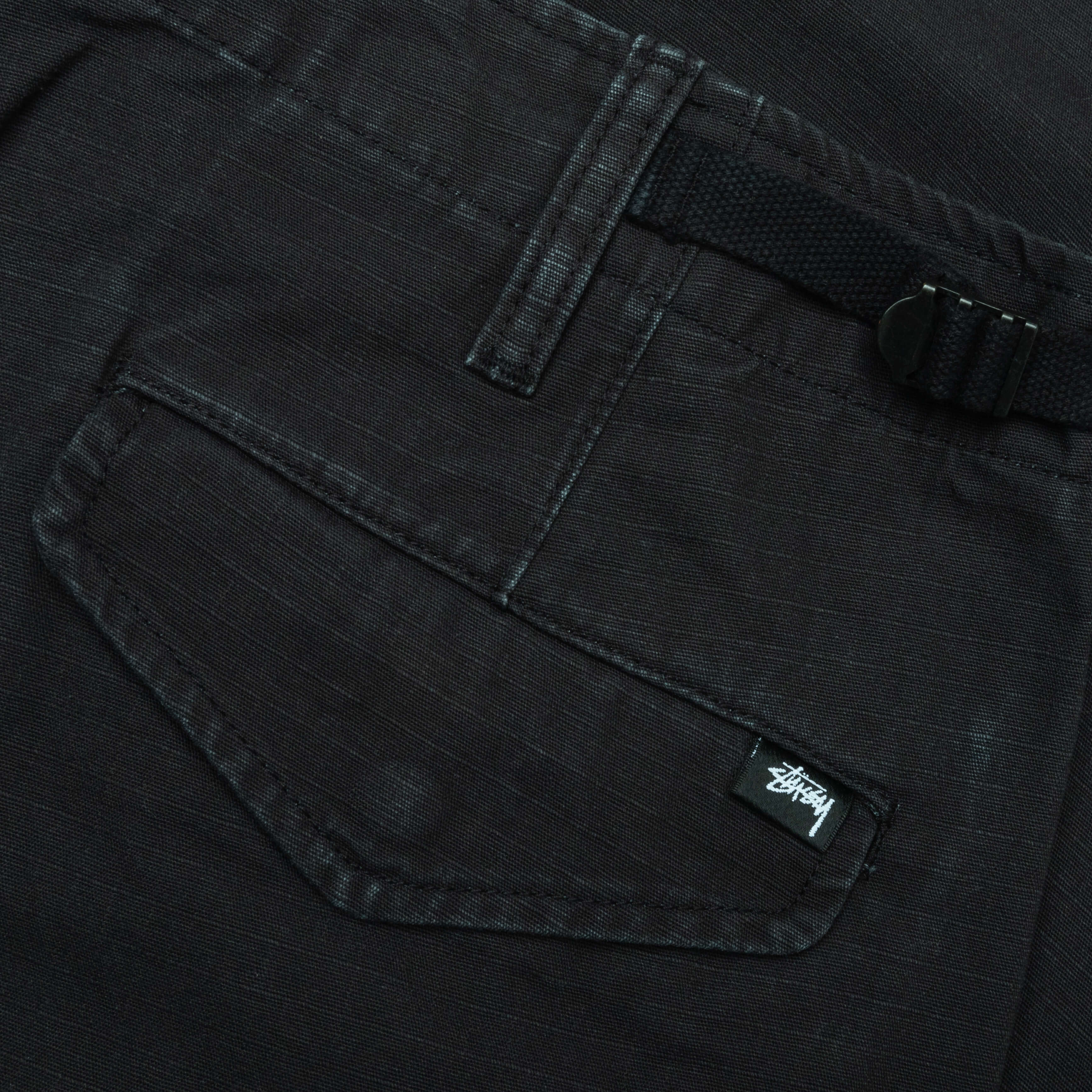 Military Cargo Pant Ripstop - Black - Image 4
