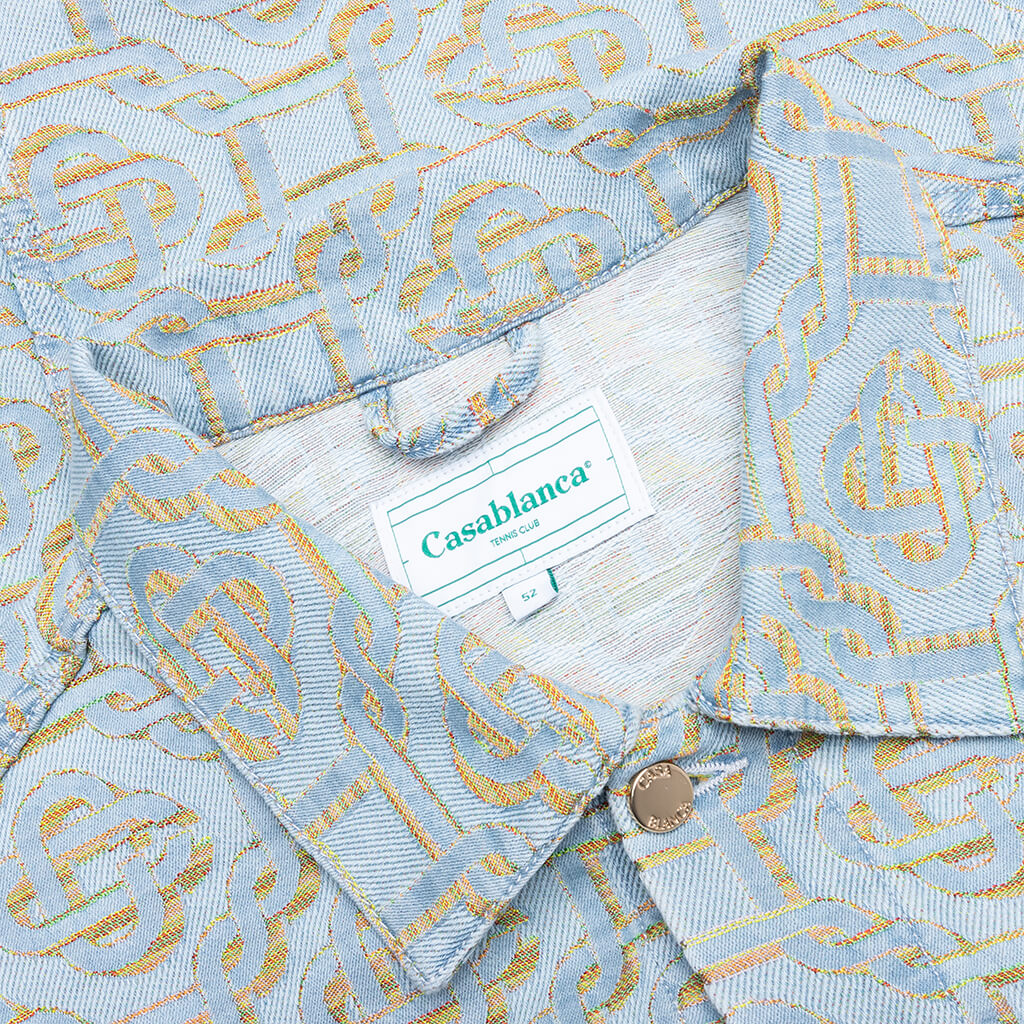 Monogram Denim Jacket - Multi - Image 3
