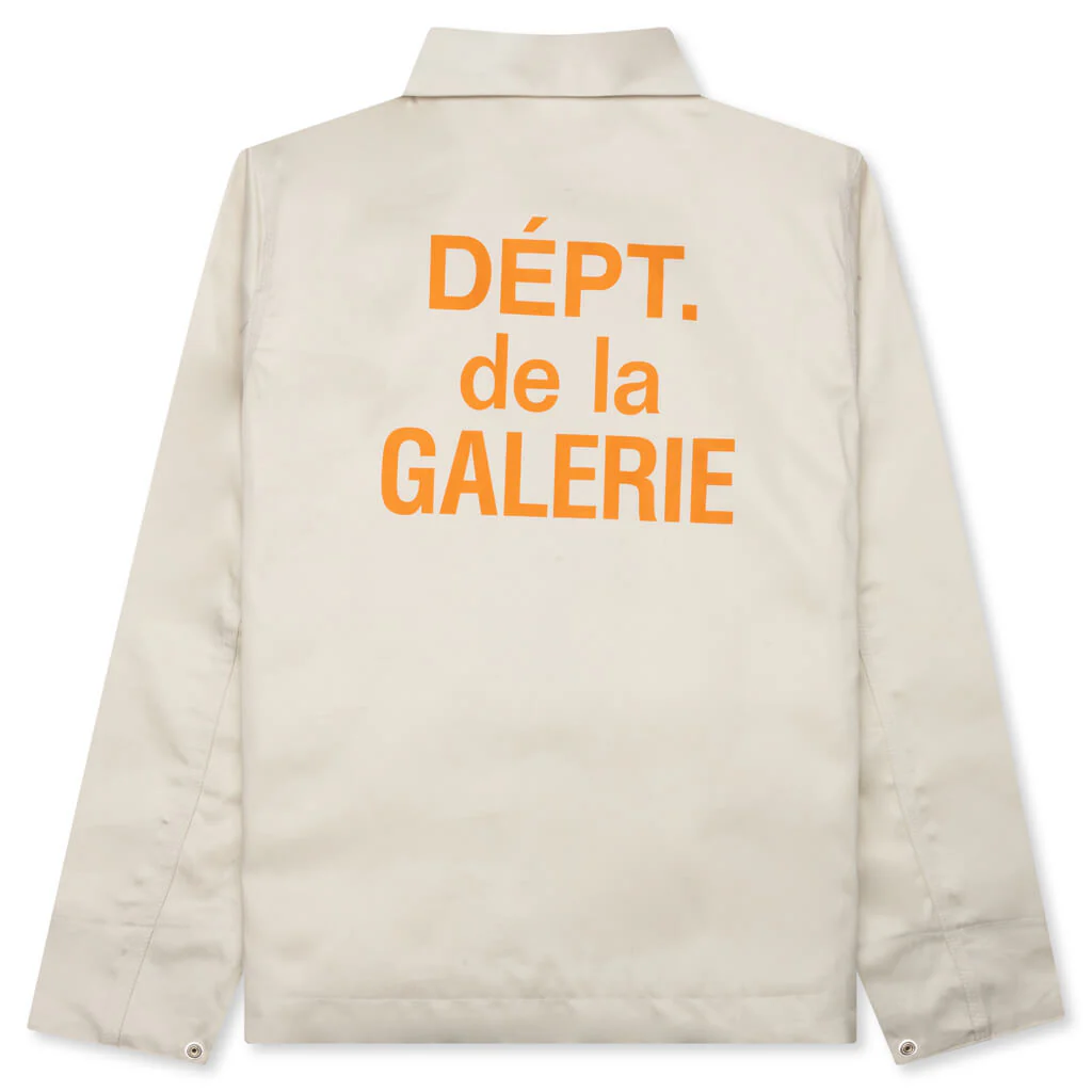 Montecito French Logo Jacket - Cream - Image 2