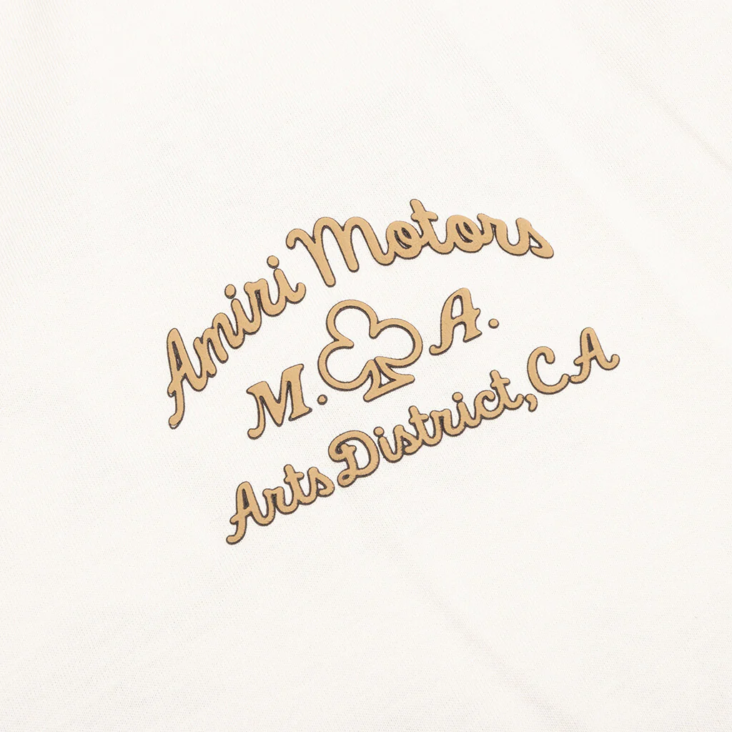 Motors Tee - Alabaster - Image 3