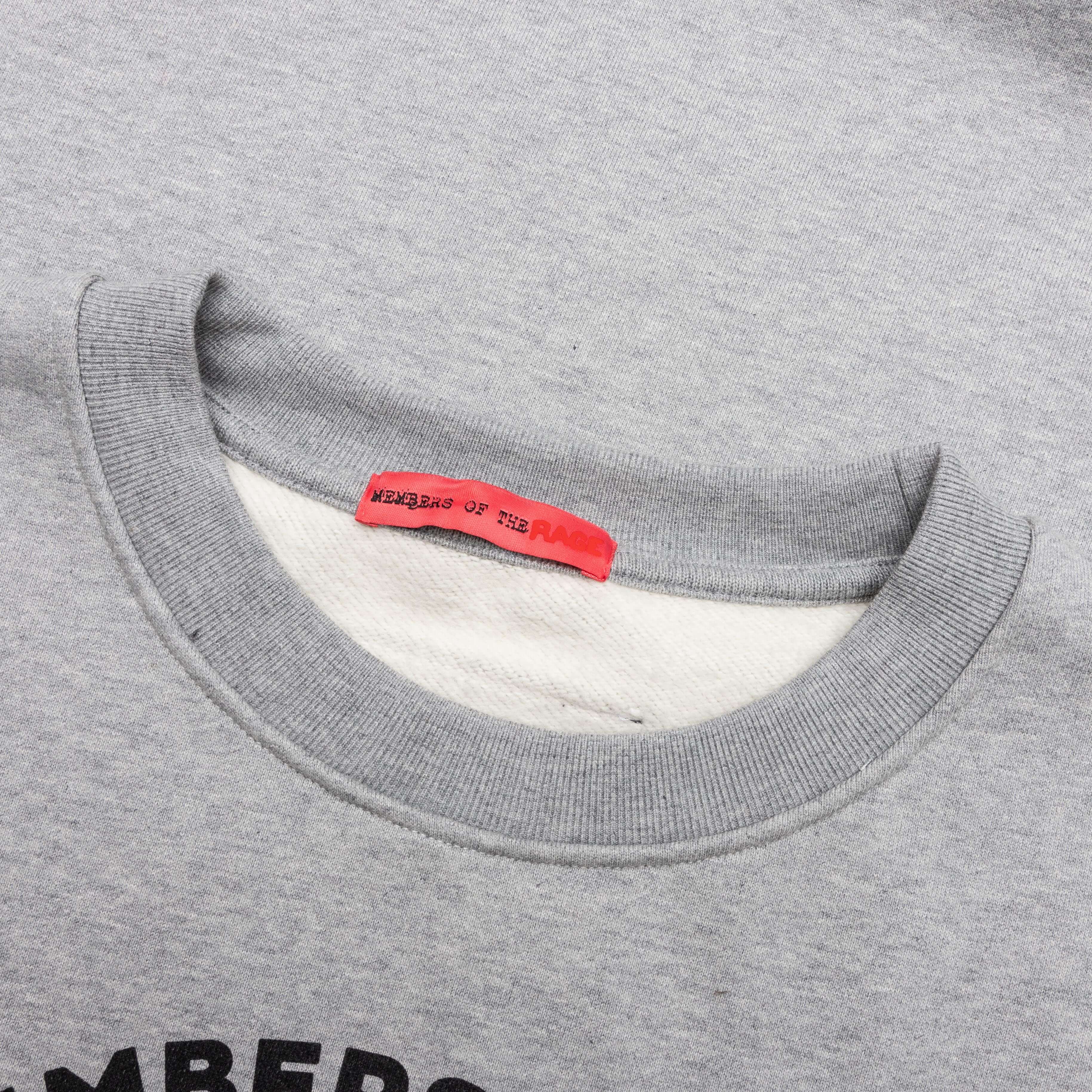 Oversized Planet Crewneck - Heather Grey - Image 3