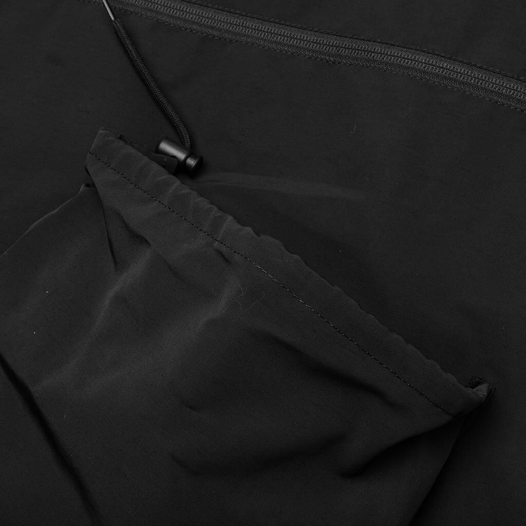 Multi-Pocket Zipped Down Vest - Black - Image 4