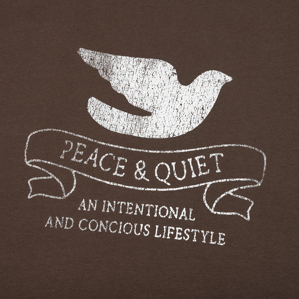 Conscious Lifestyle T-Shirt - Coffee - Image 3