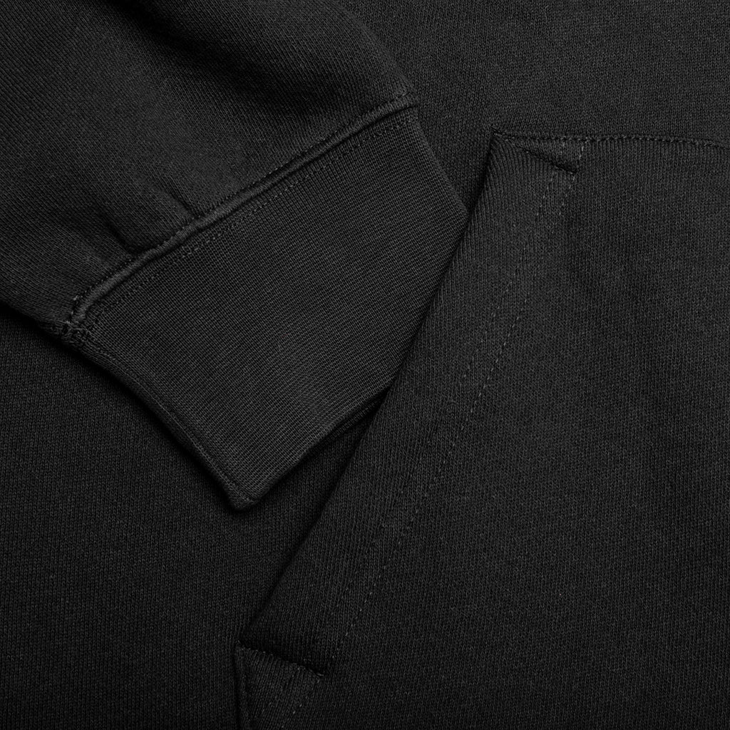 Jumbo Wordmark Hoodie - Black - Image 4