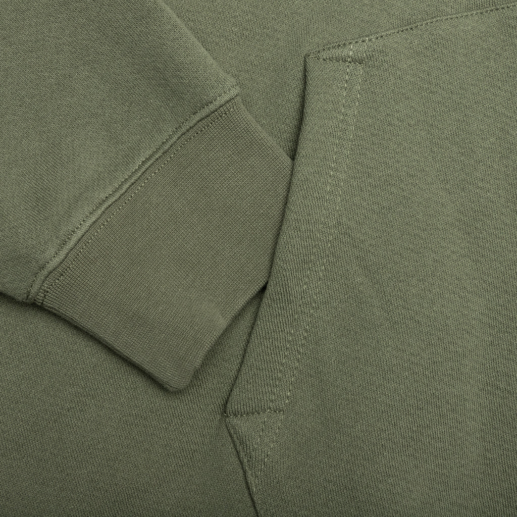 Jumbo Wordmark Hoodie - Olive - Image 4