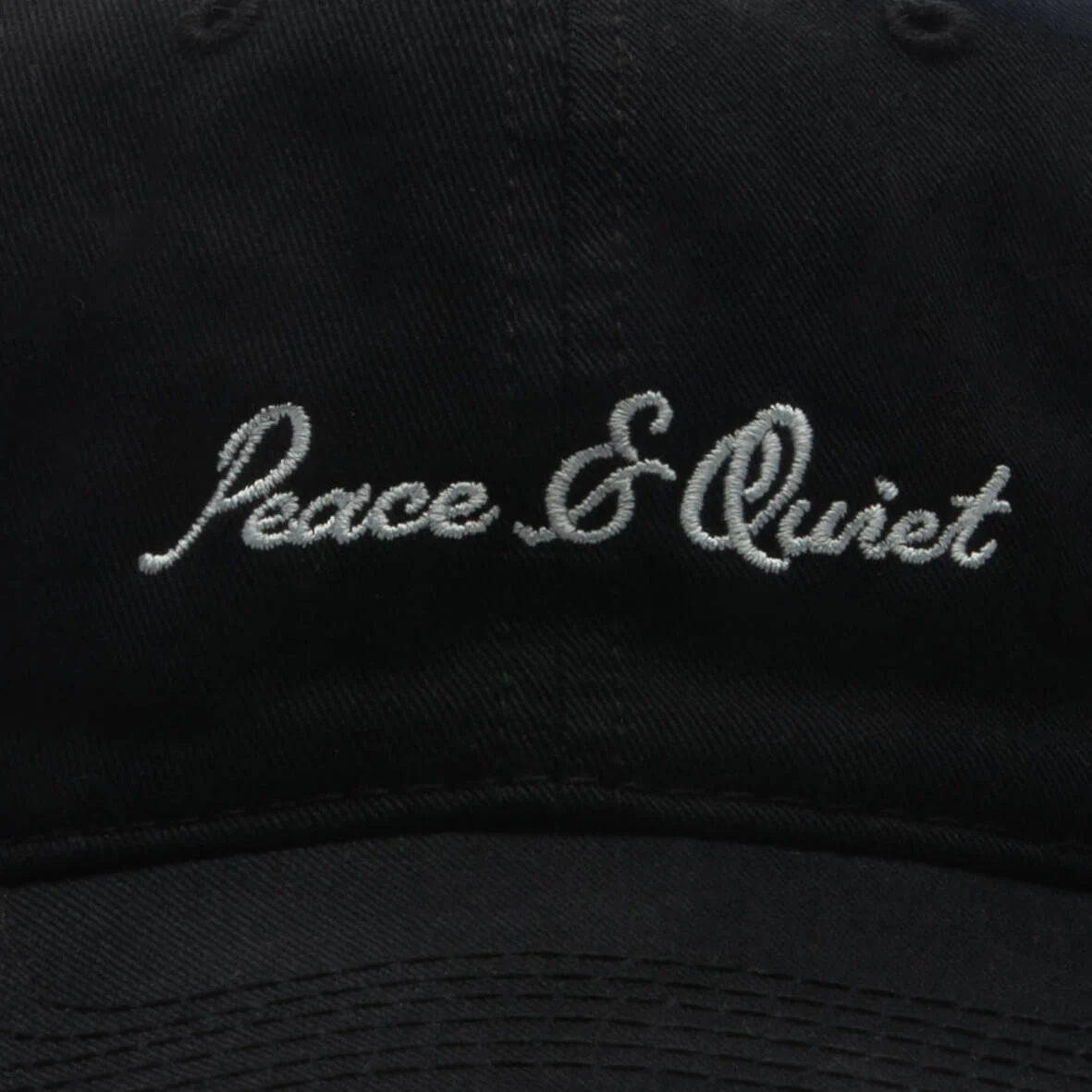 Signature Dad Hat - Black - Image 4