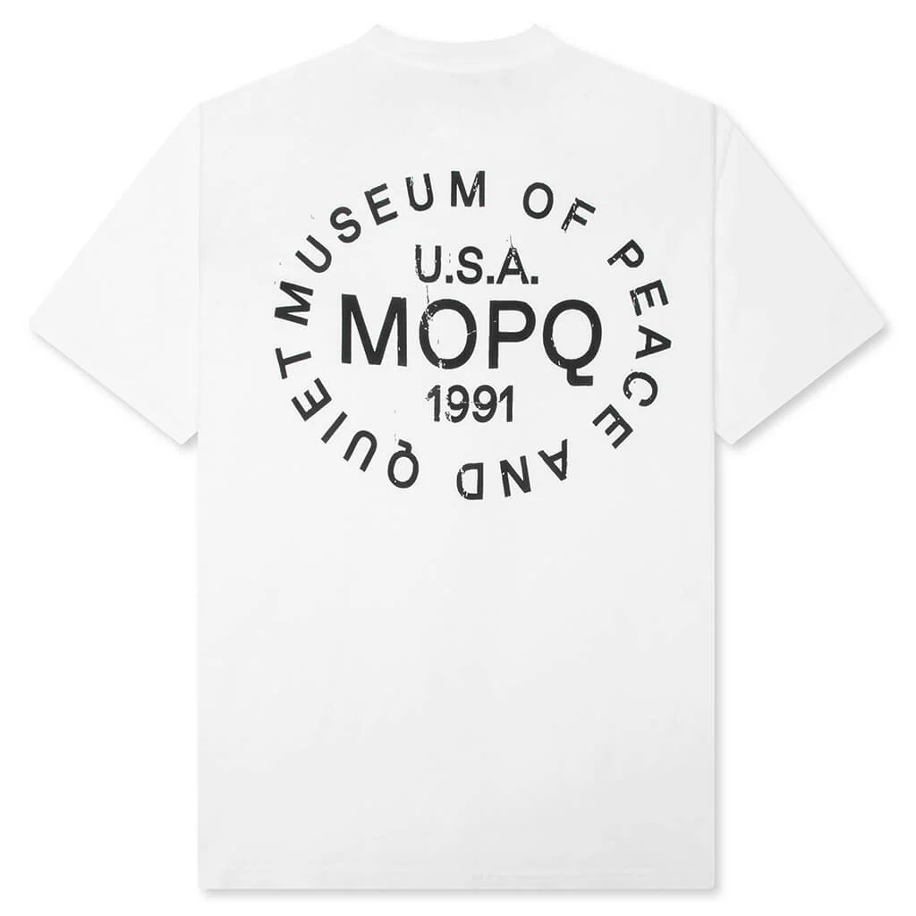 Stamp Tee - White - Image 2