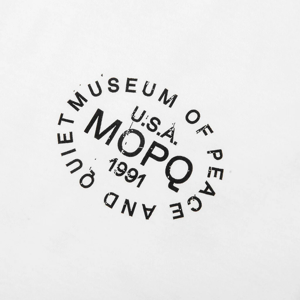 Stamp Tee - White - Image 3