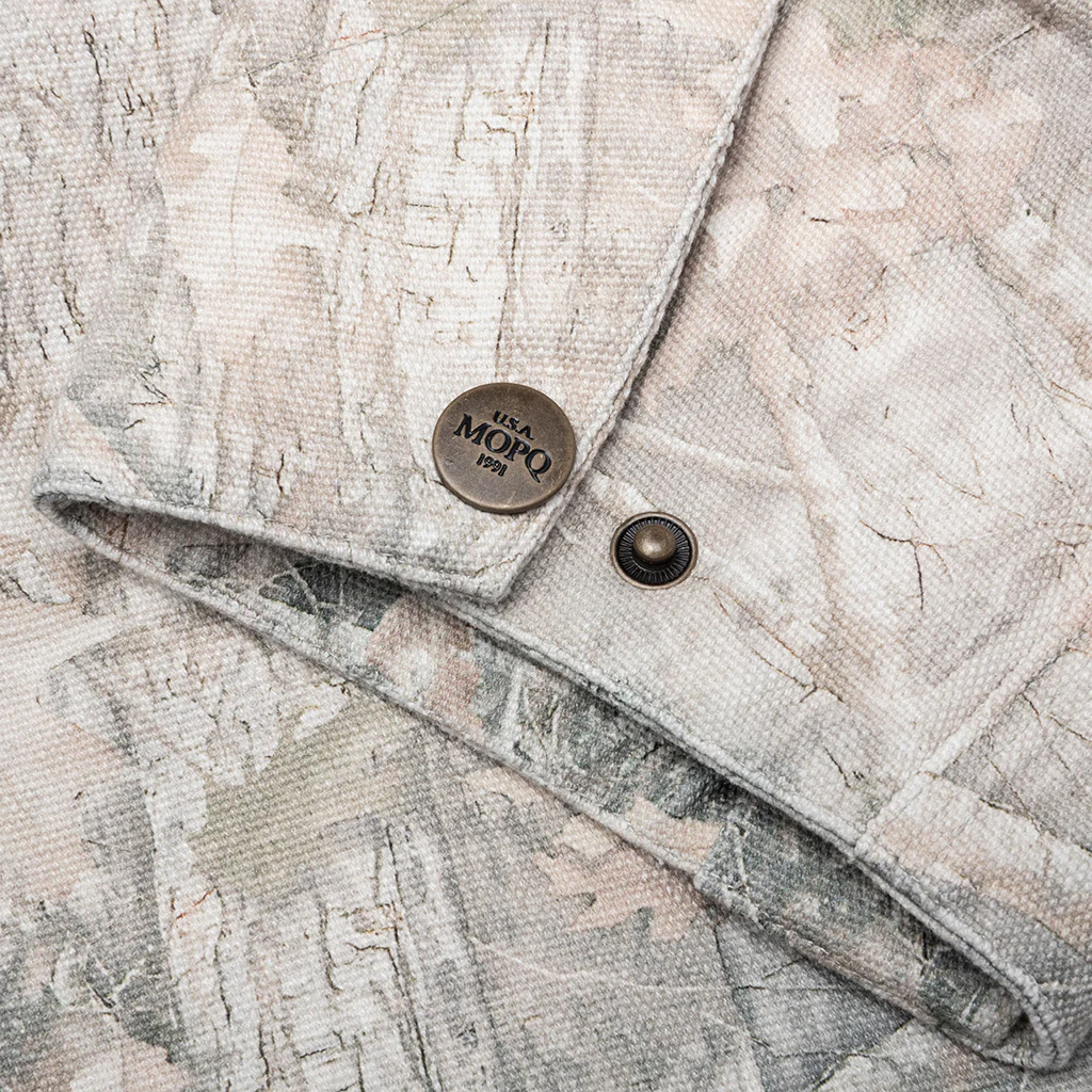 Utility Canvas Work Jacket - Camouflage - Image 5
