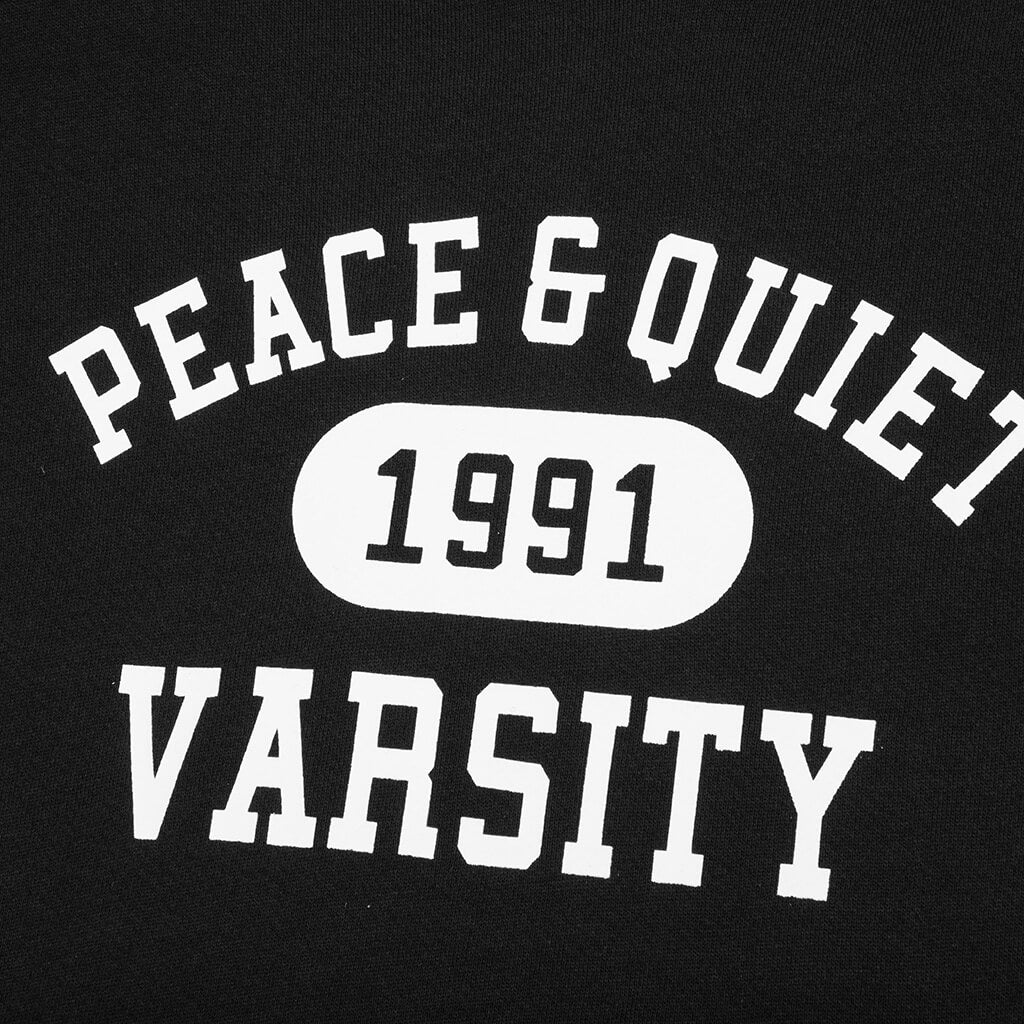 Varsity Hoodie - Black - Image 3