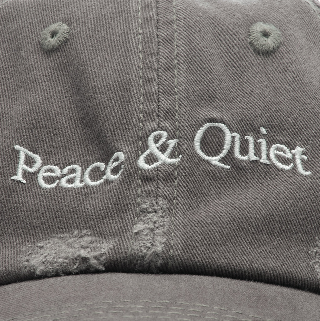 Wordmark Distressed Dad Hat - Olive - Image 2