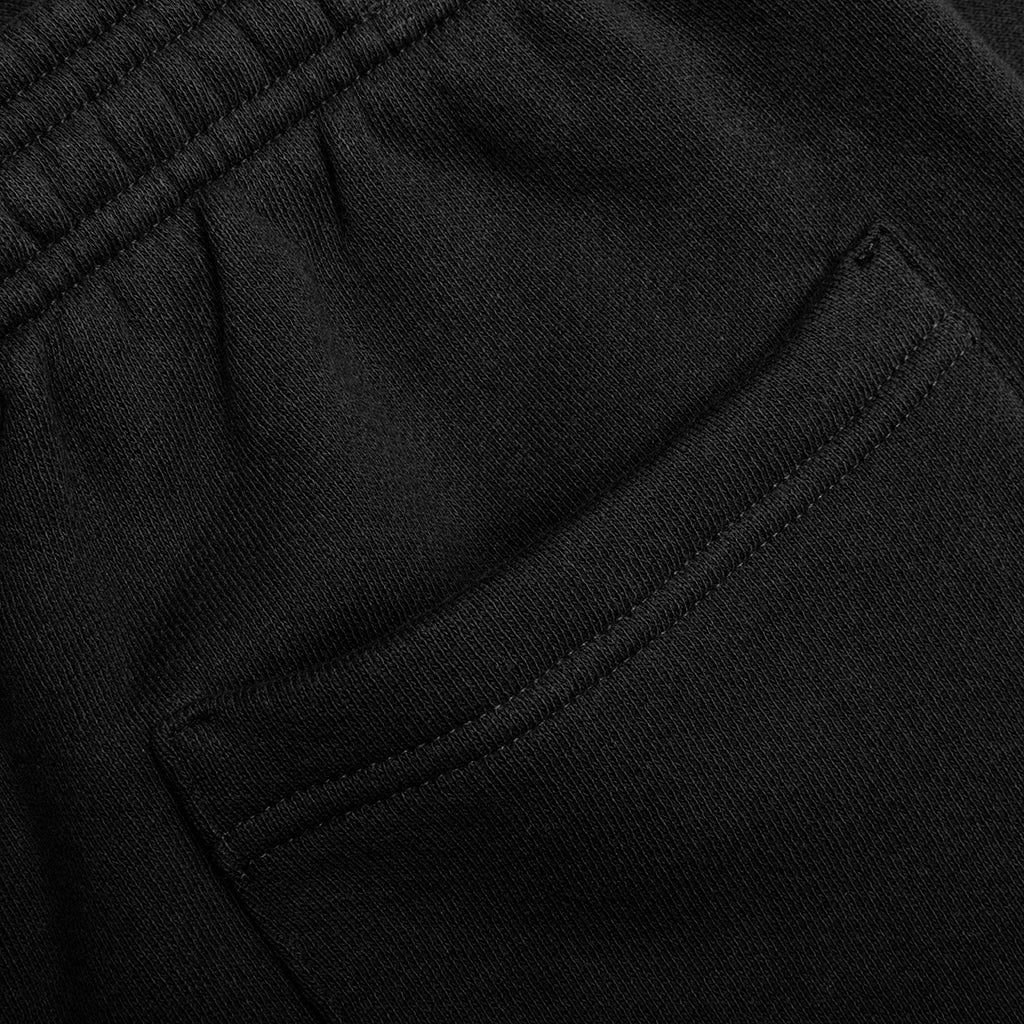 Wordmark Sweatshorts - Black - Image 4