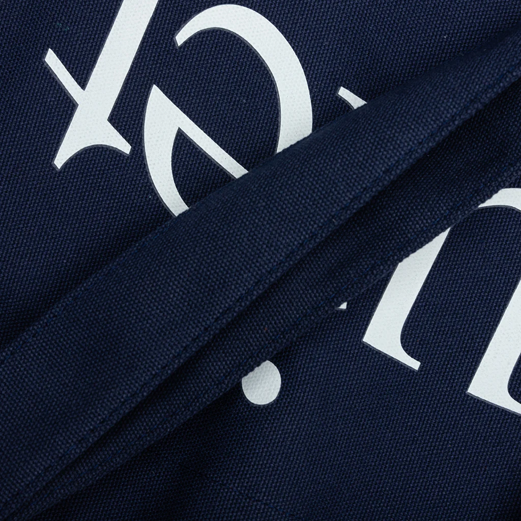 Wordmark Tote Bag - Navy - Image 2