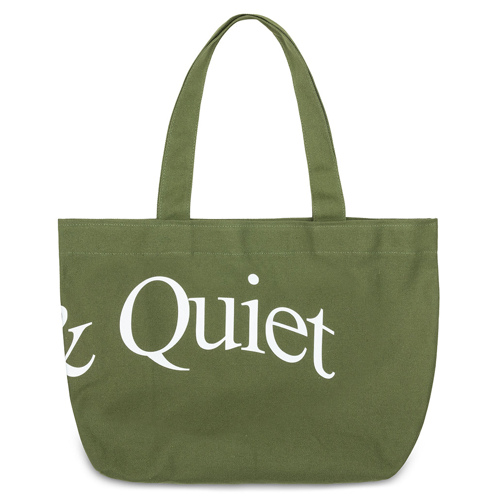 Wordmark Tote Bag - Olive - Image 2