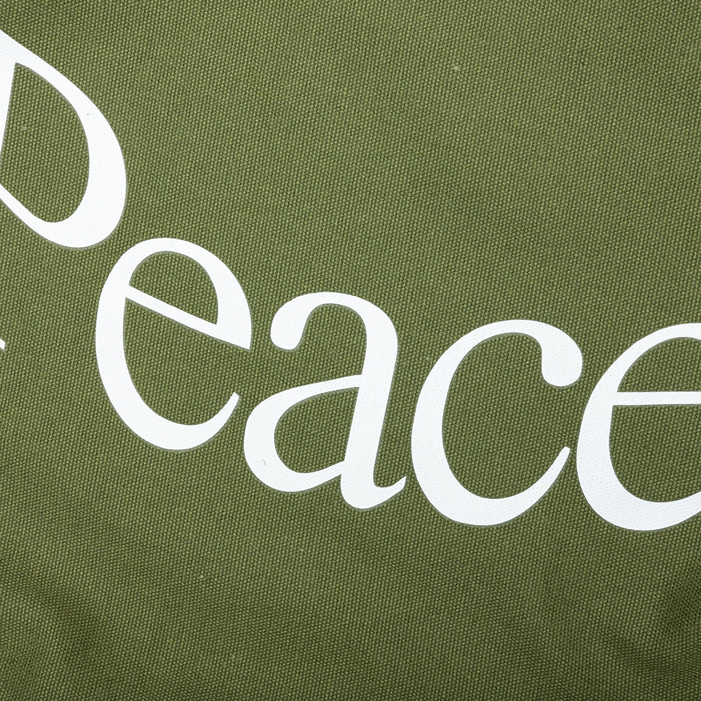 Wordmark Tote Bag - Olive - Image 4