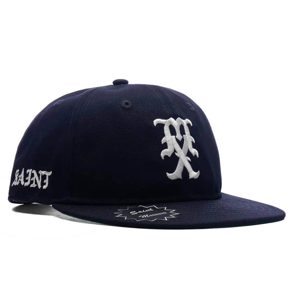 Saint Michael x New Era MX Cap - Navy - Image 3
