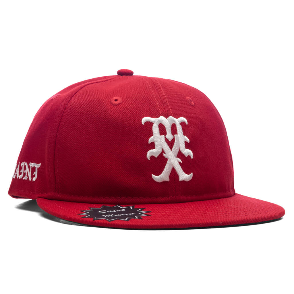 Saint Michael x New Era MX Cap - Red - Image 3