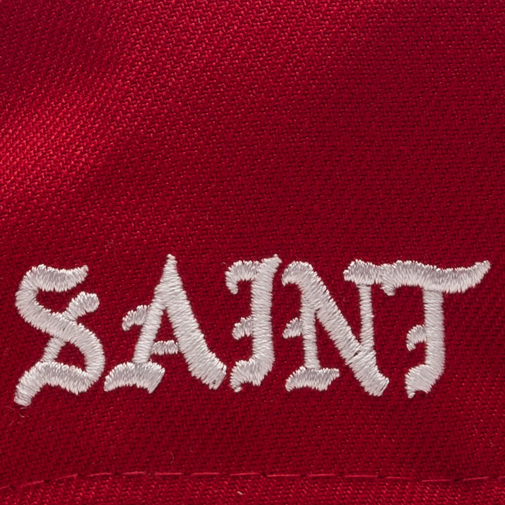 Saint Michael x New Era MX Cap - Red - Image 6