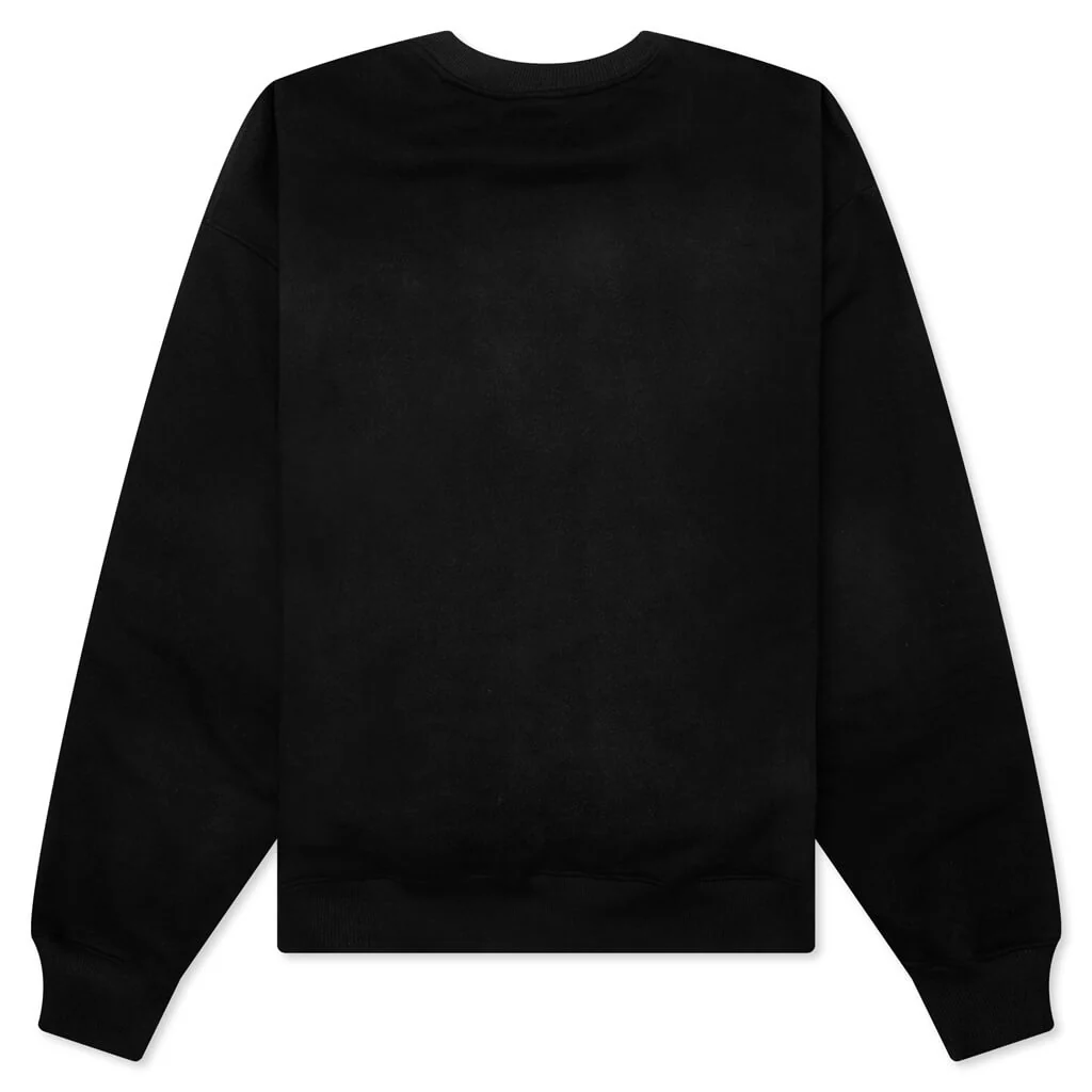 Beaded Sun Crewneck - Worn Black - Image 2