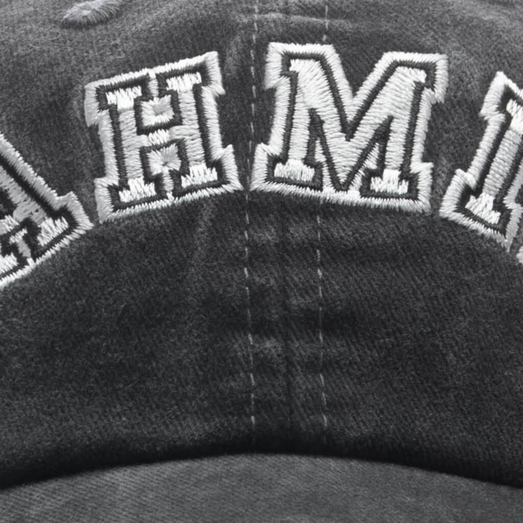 Nahmias Chenille Dad Cap - Off Black - Image 4