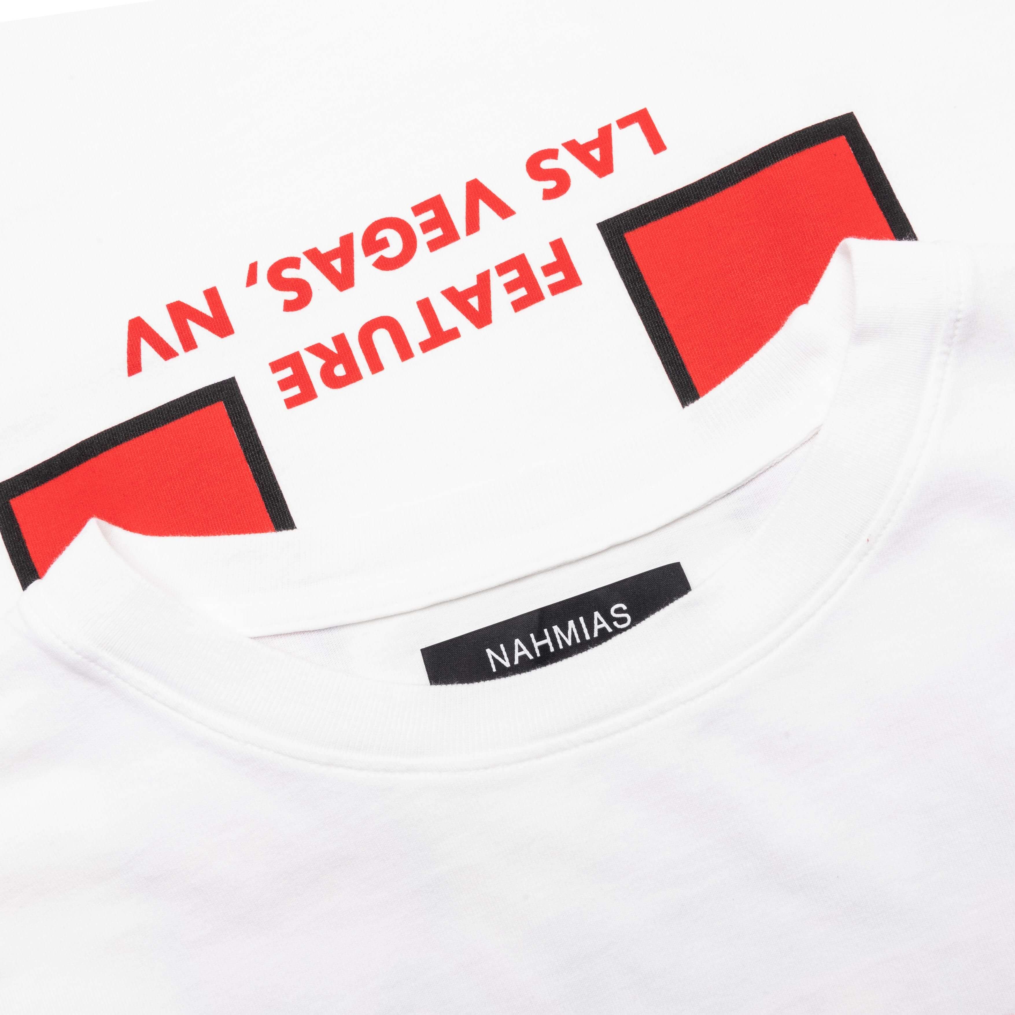 Feature x Nahmias F1 L/S T-Shirt - White - Image 3