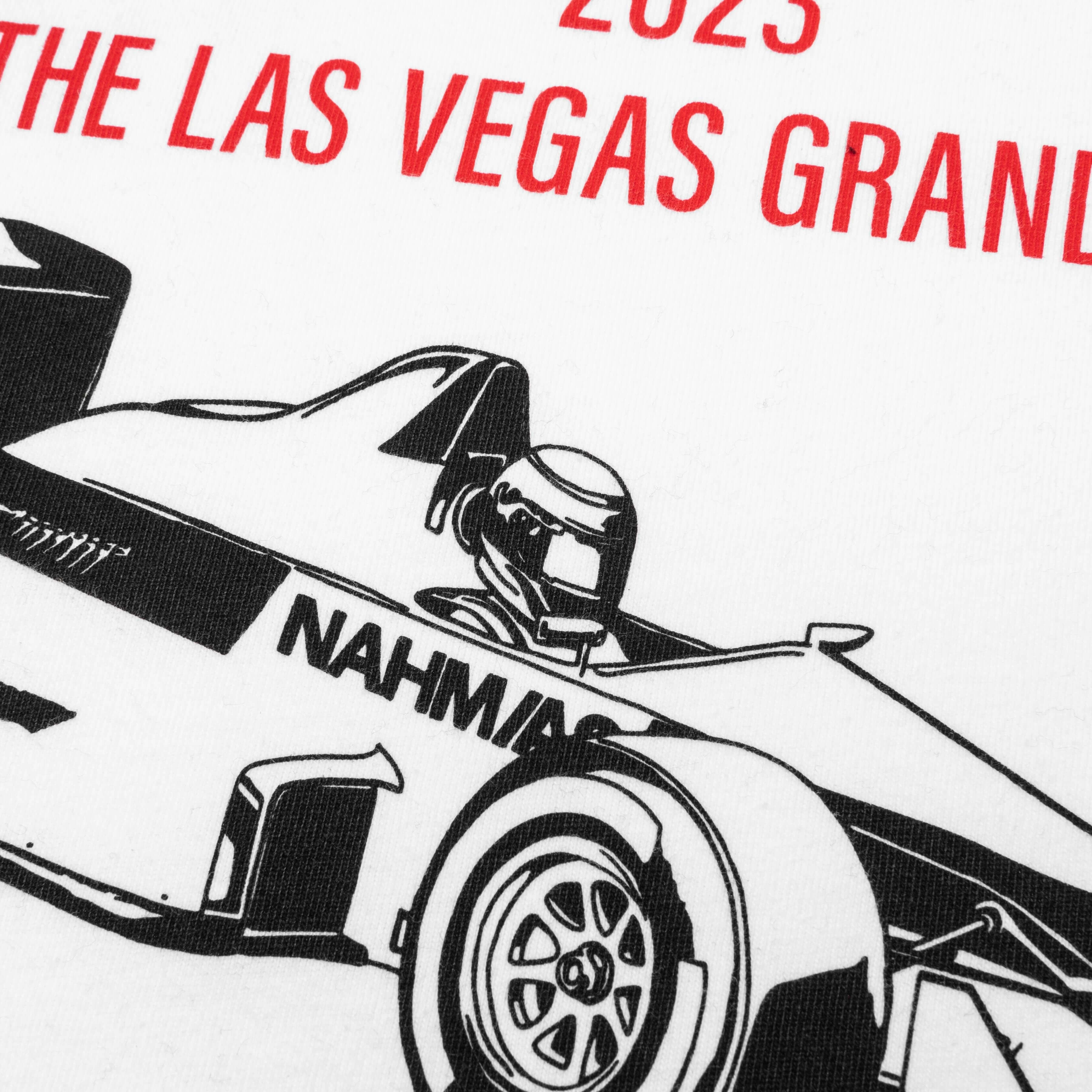 Feature x Nahmias F1 Racecar Tee - White - Image 4