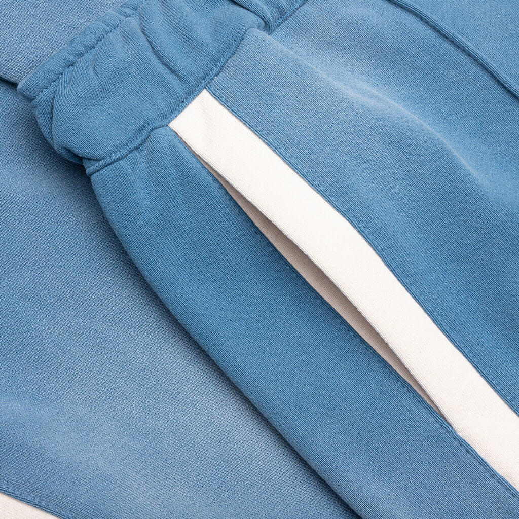 Heavy Cotton Track Pants - Worn Blue - Image 3