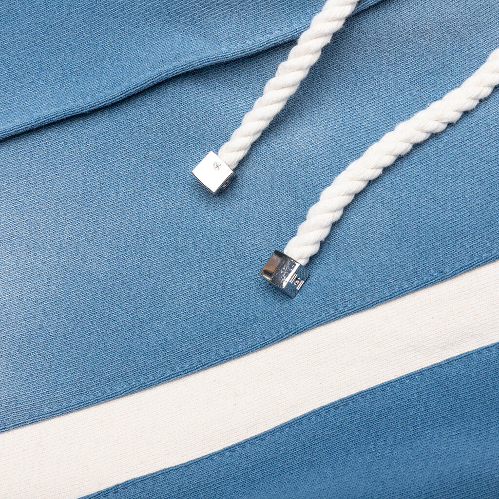 Heavy Cotton Track Pants - Worn Blue - Image 4
