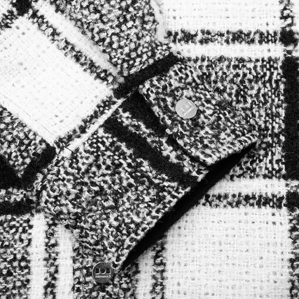 Hooded Flannel - Black - Image 5