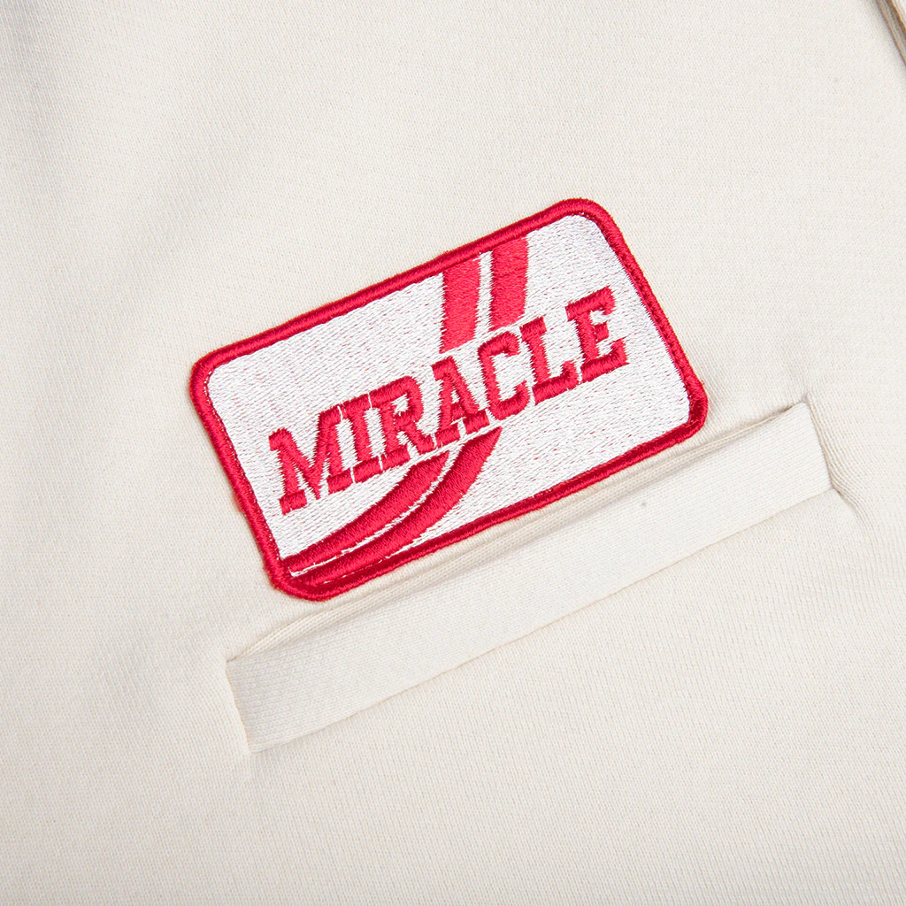 L/S Polo Henley Shirt - Egg White - Image 4