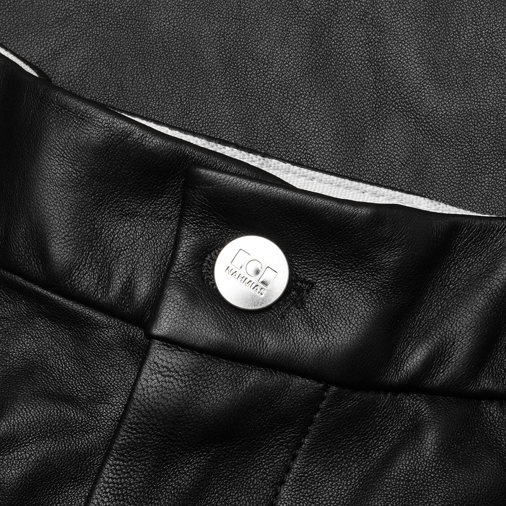 Leather Worker Pant - Black - Image 3