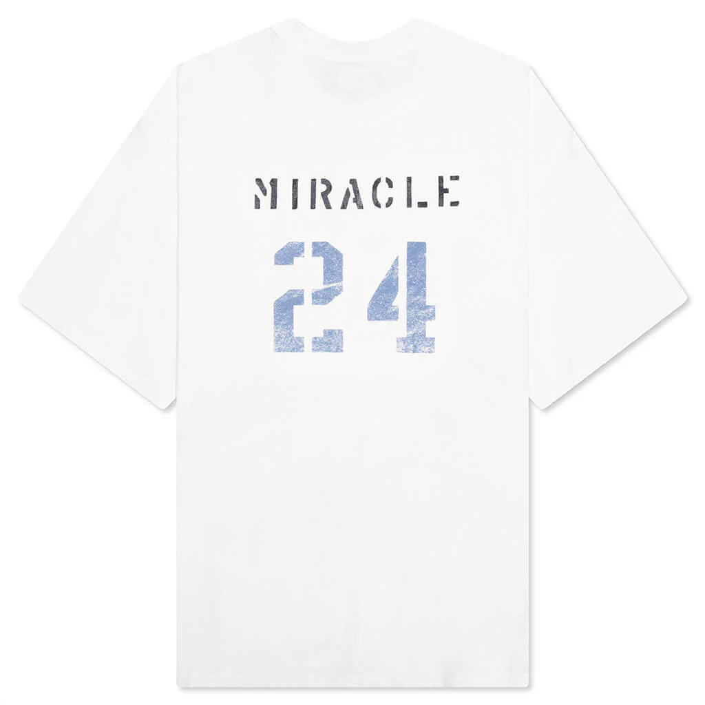Miracle, A. Boxy T-Shirt - Cotton White - Image 2