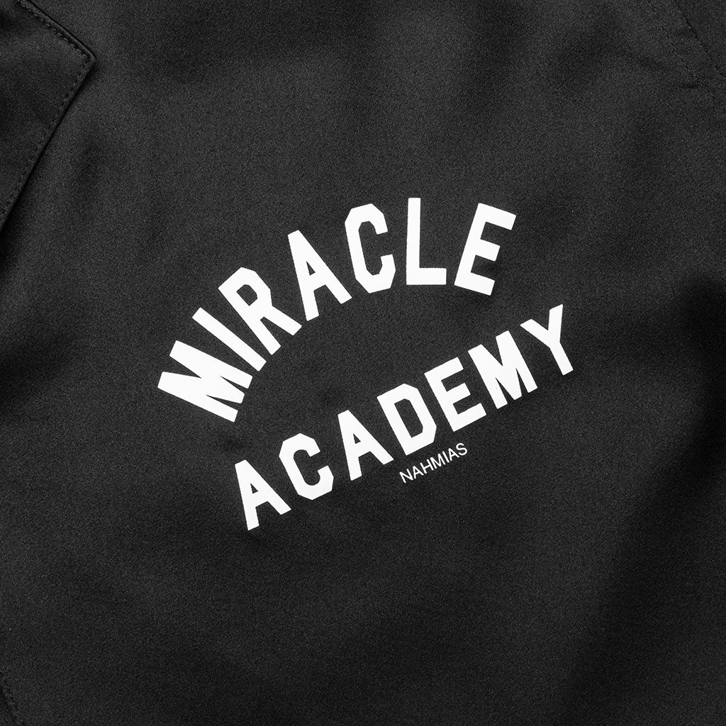 Miracle Academy S/S Silk Shirt - Black - Image 4