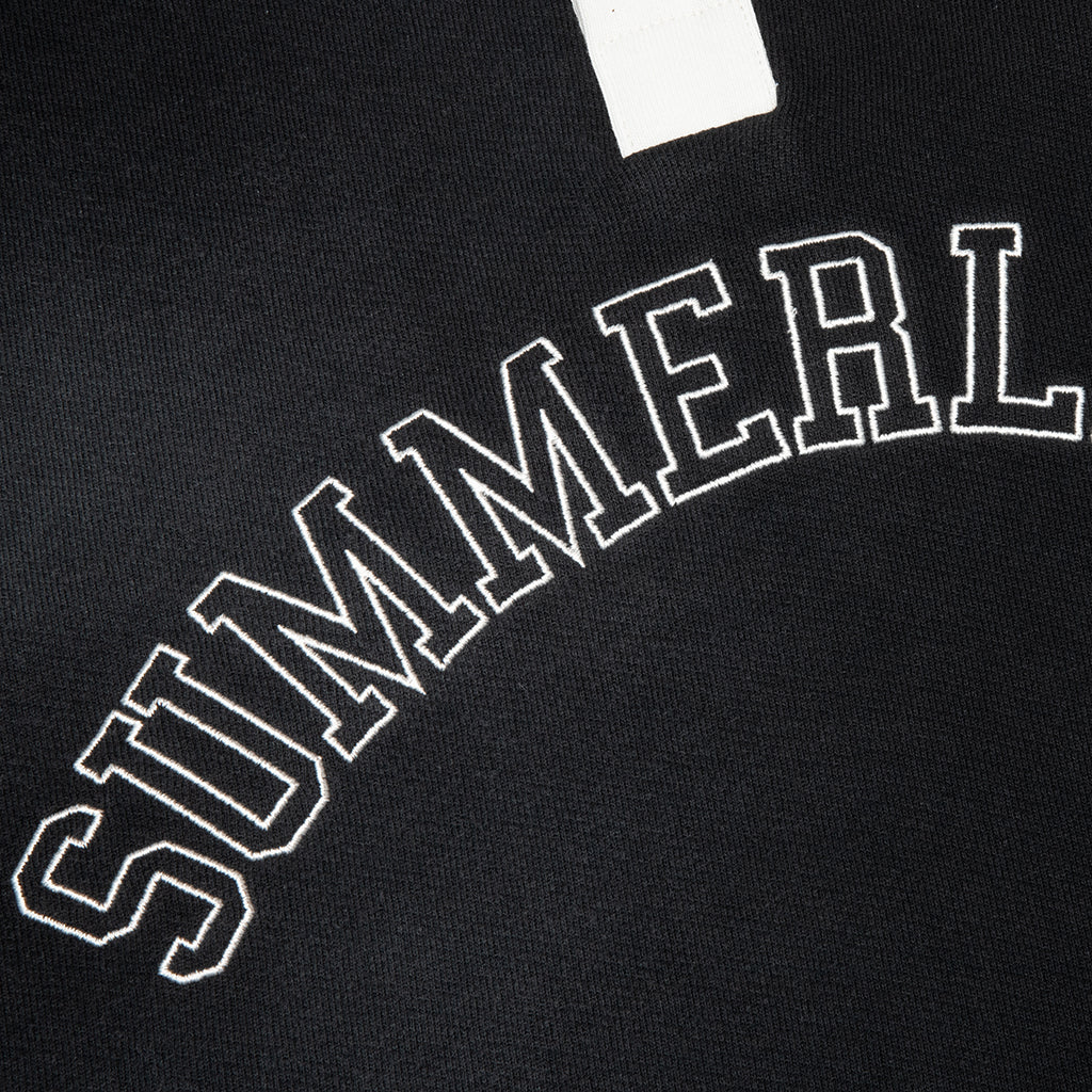 "N" L/S Polo - Black - Image 5