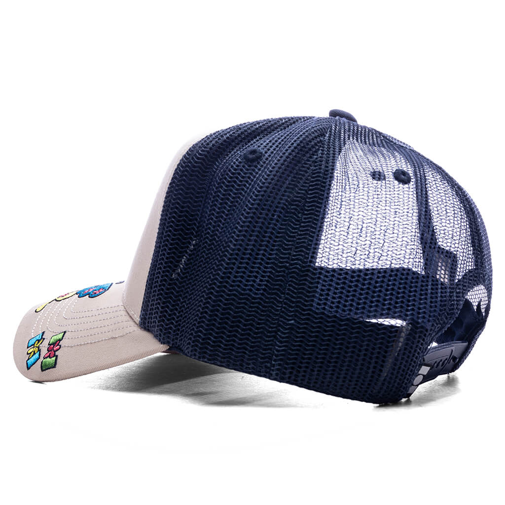 Nahmias 70s Trucker Hat - Navy Canvas - Image 4