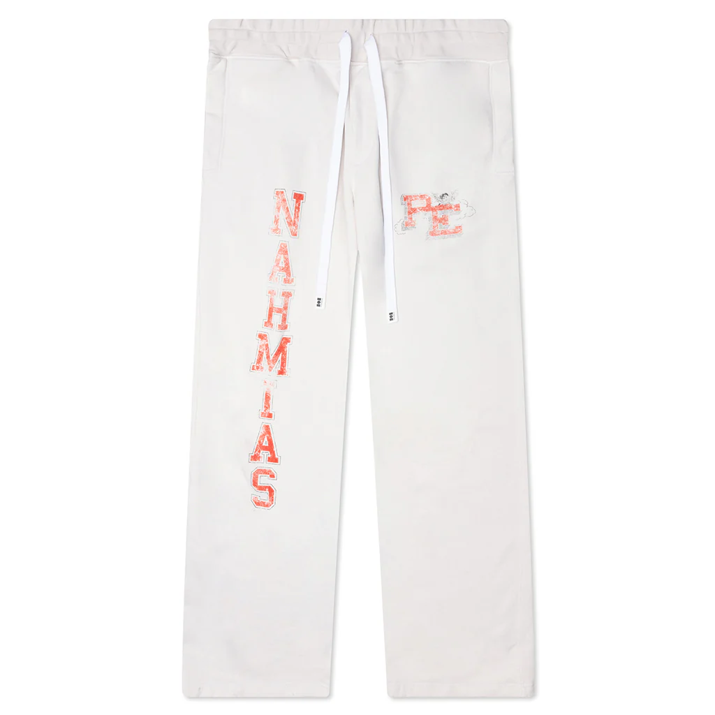 P.E. Cherub Baggy Sweatpants - Egg White