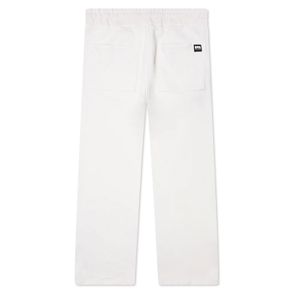 P.E. Cherub Baggy Sweatpants - Egg White - Image 2