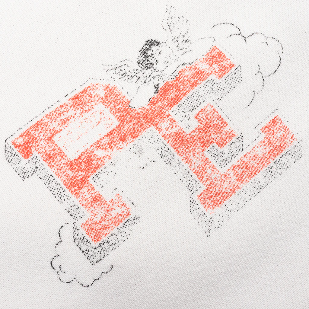 P.E. Cherub Baggy Sweatpants - Egg White - Image 3
