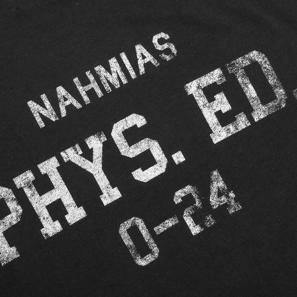 Physical Education Boxy T-Shirt - Off Black - Image 4