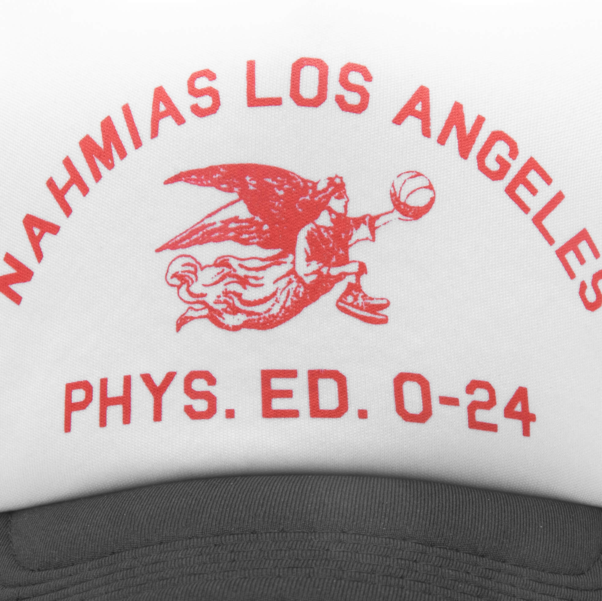Physical Education Foam Trucker Hat - Black - Image 2