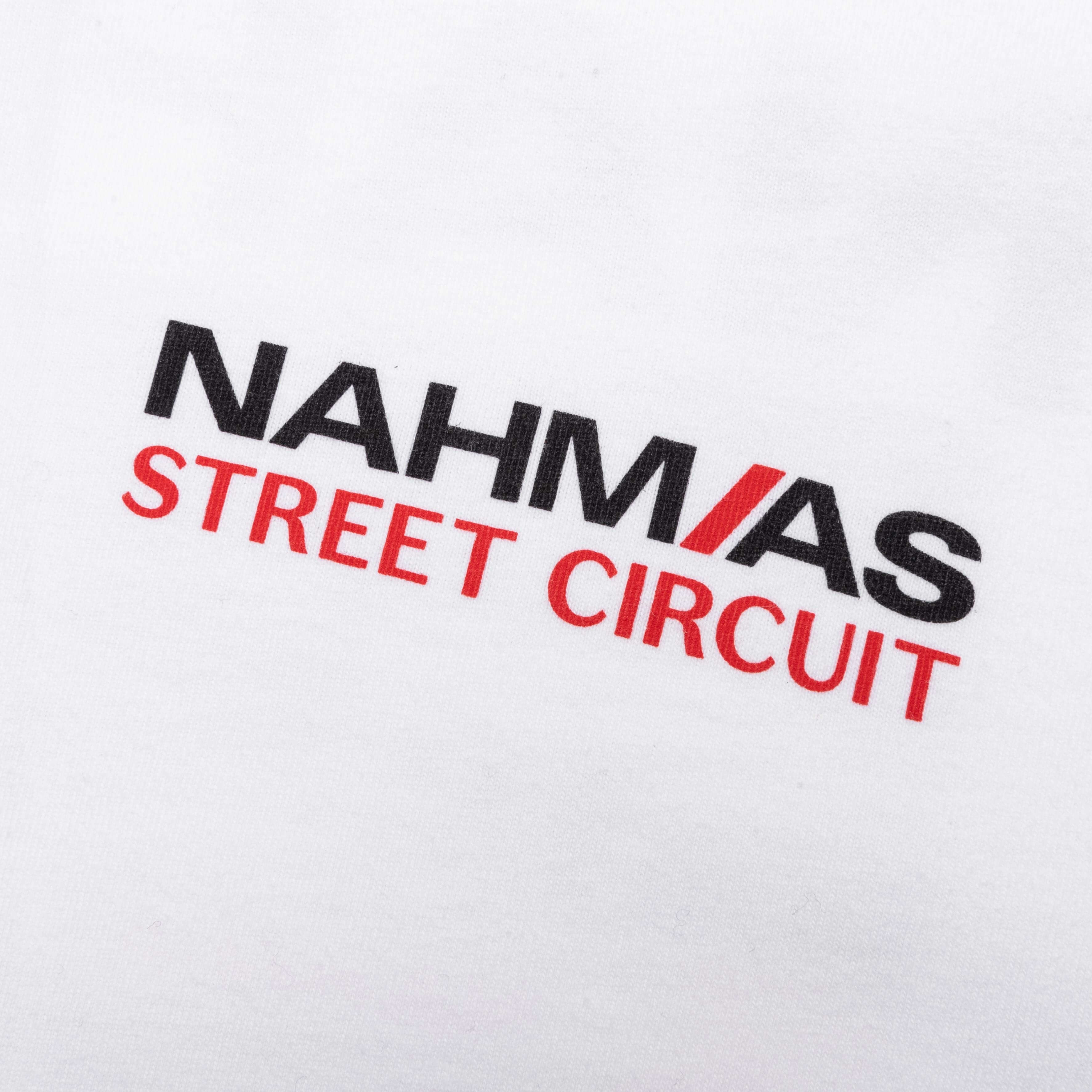 Feature x Nahmias Street Circuit Tee - White - Image 3