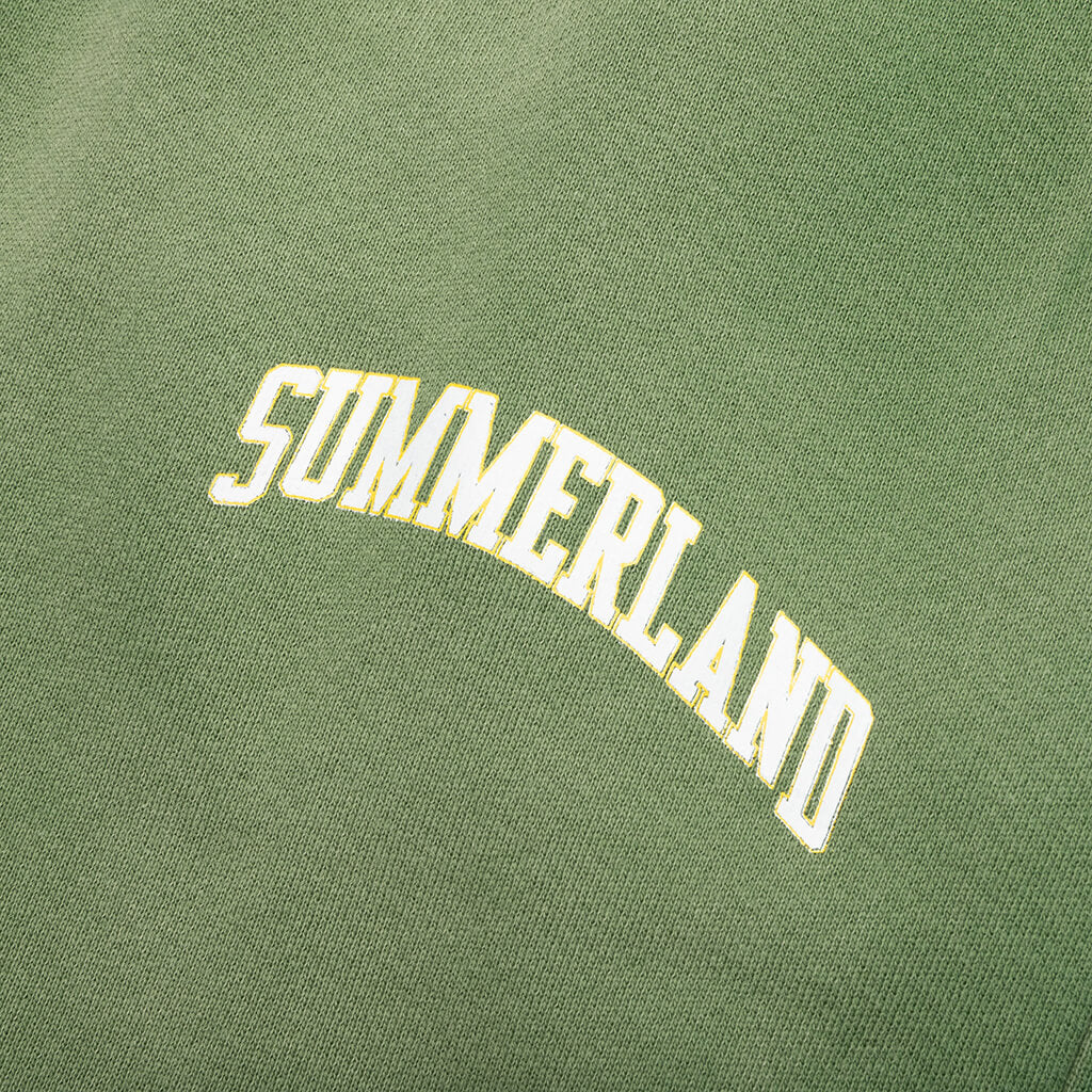 Summerland Collegiate Baggy Sweatpants - Vintage Seaweed - Image 5