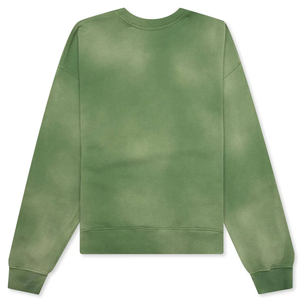 Summerland Collegiate Crewneck - Vintage Seaweed - Image 2