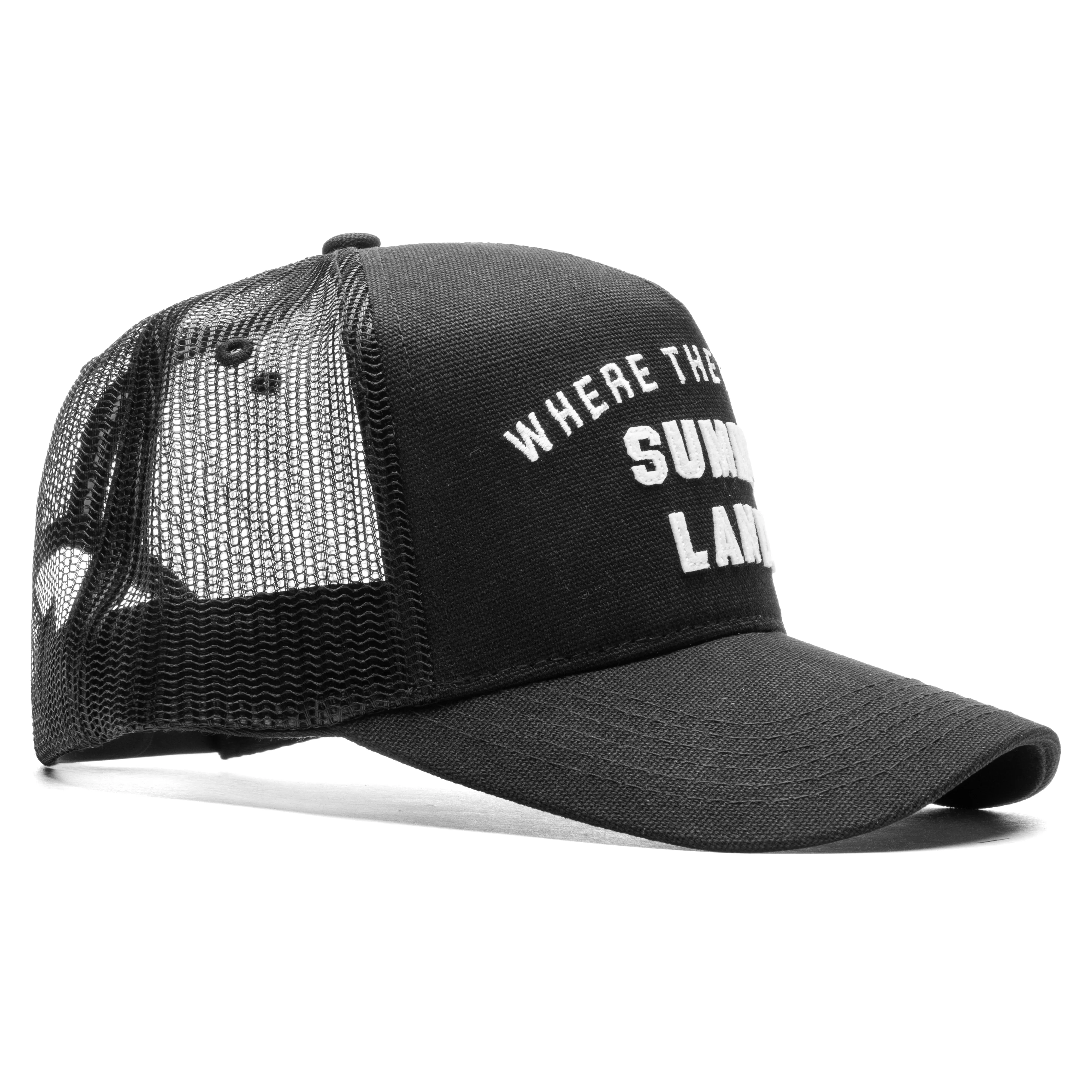 WTFS Trucker Hat - Black - Image 3