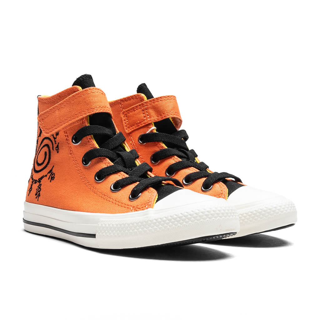Converse x Naruto Chuck Taylor All Star 1V Hi - Golden Wren/Pale Magma/Black - Image 2