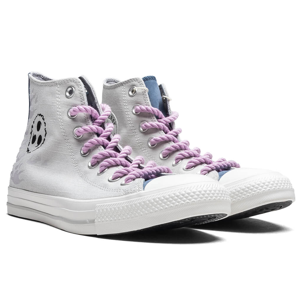 Converse x Naruto Chuck Taylor All Star Hi - Vintage White/Fossilized - Image 2